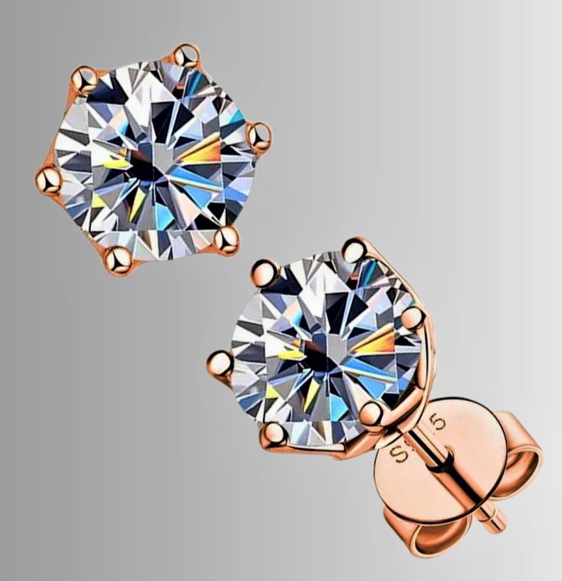 Pendientes "Rainbow Celeste" Luz Brillante
