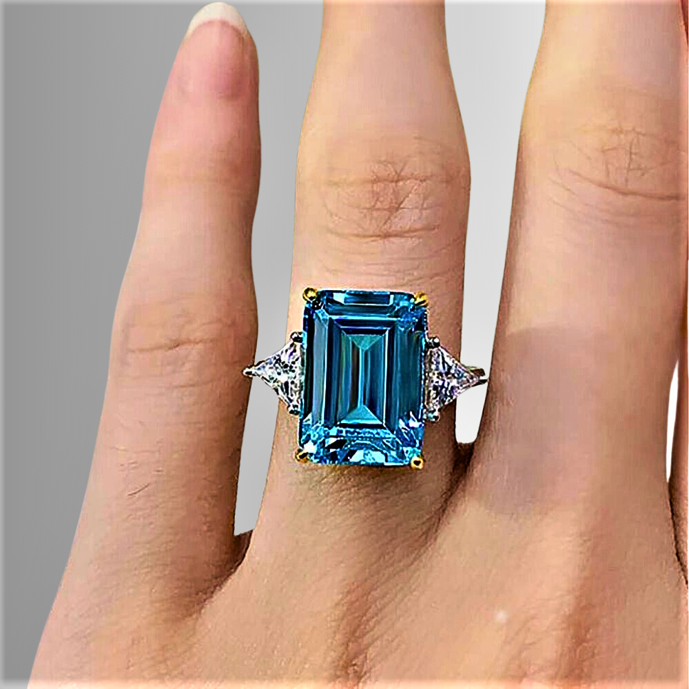 Anello "Trittico Marino" Il Fascino della Natura