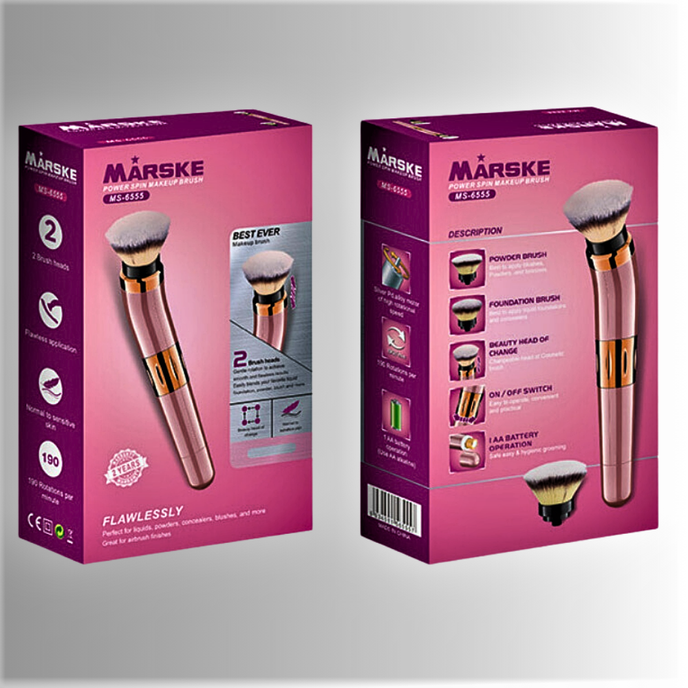Brocha de maquillaje eléctrica Effortless Beauty
