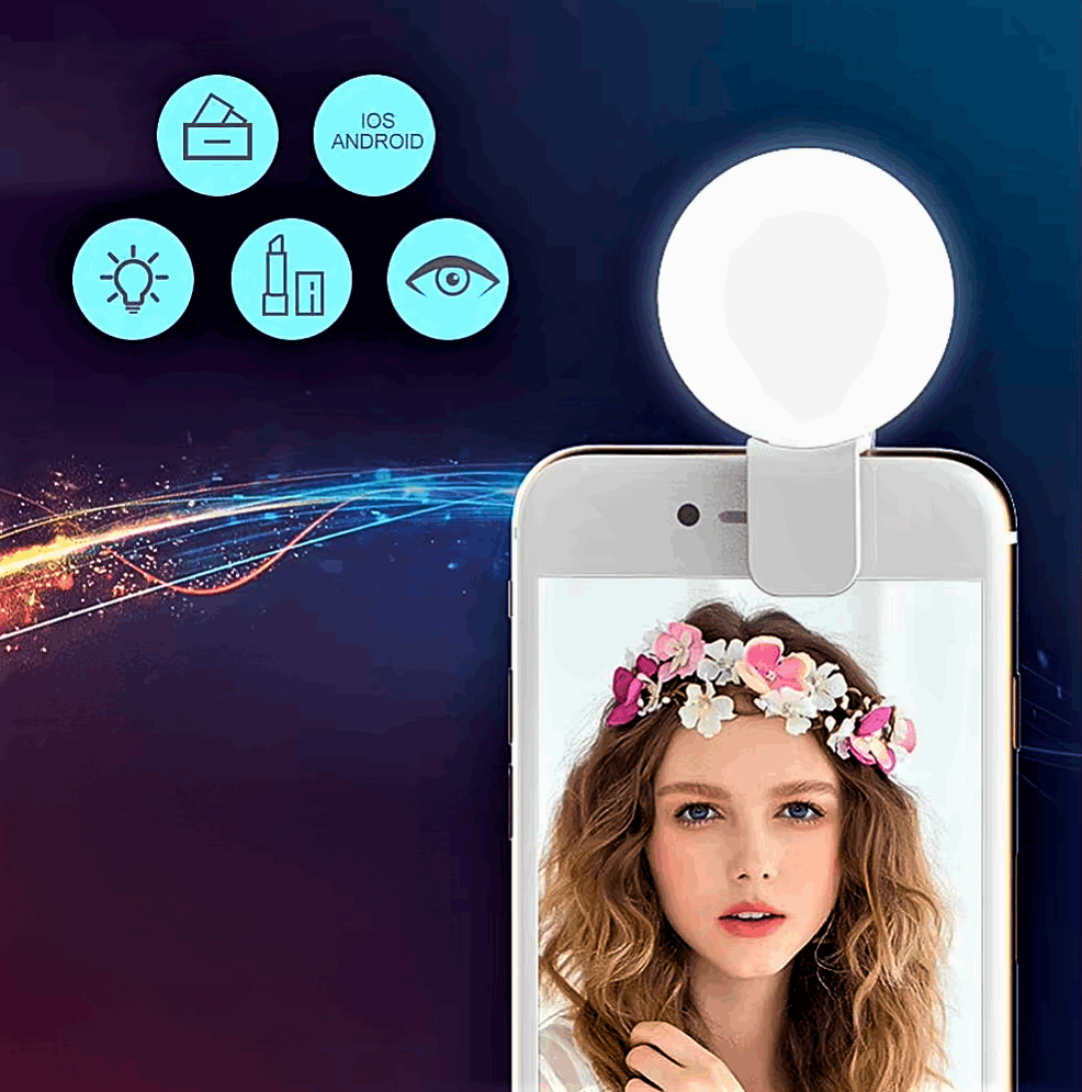 Mini Lampada a LED per Smartphone e Tablet: L'Illuminazione Perfetta Sempre con Te