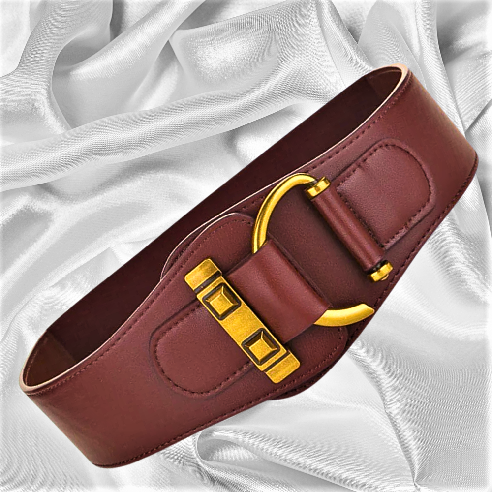 Cinturón de piel de nobuk auténtica, accesorio de moda