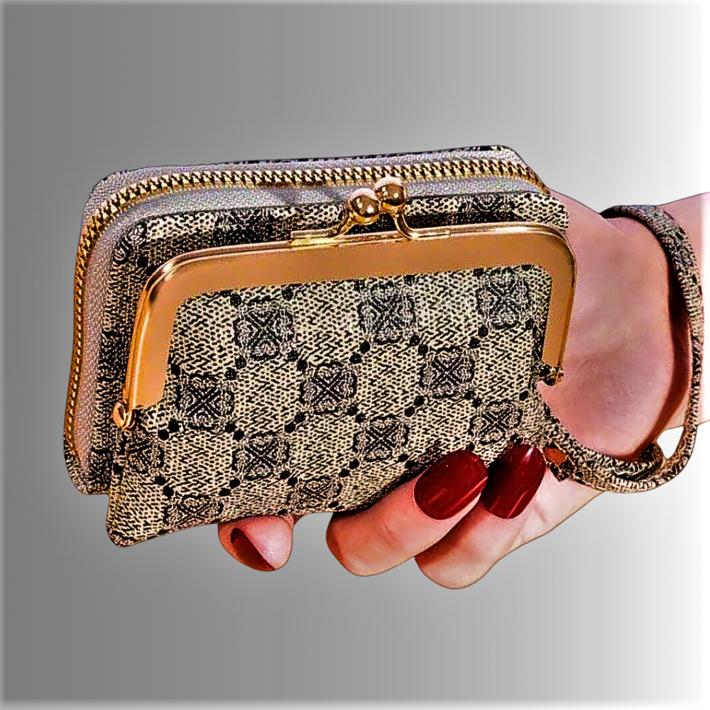 Cartera Doble Desmontable ¡Elegancia y Funcionalidad!