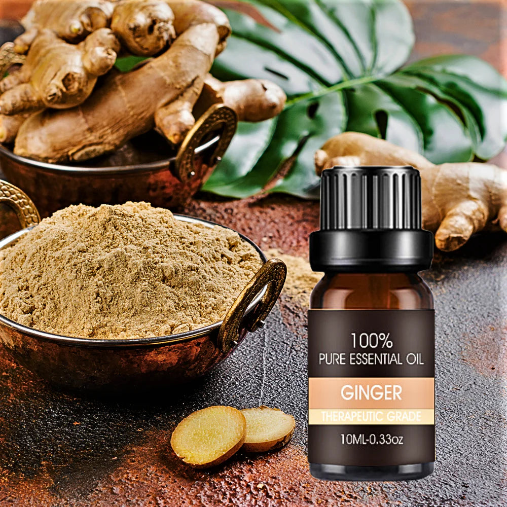Aceites esenciales orgánicos naturales para aromaterapia y masajes de grado terapéutico