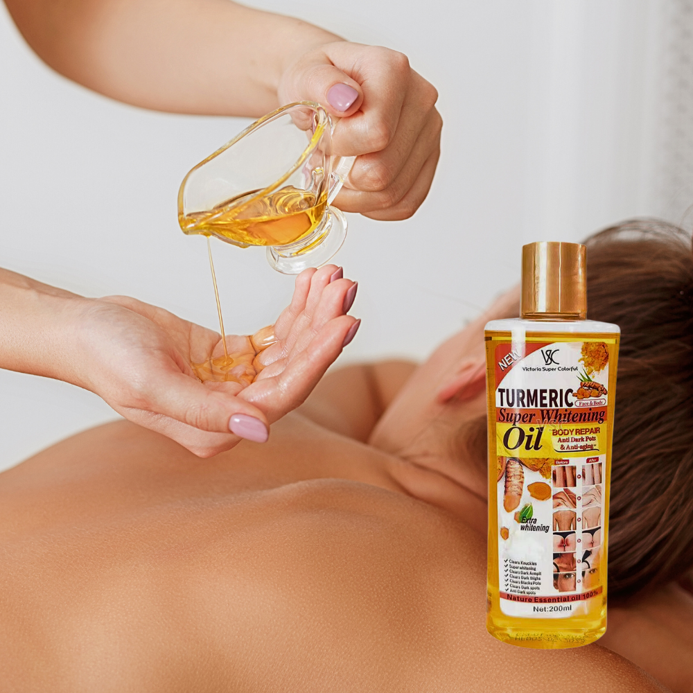 Aceite esencial de cúrcuma para masajes y aromaterapia