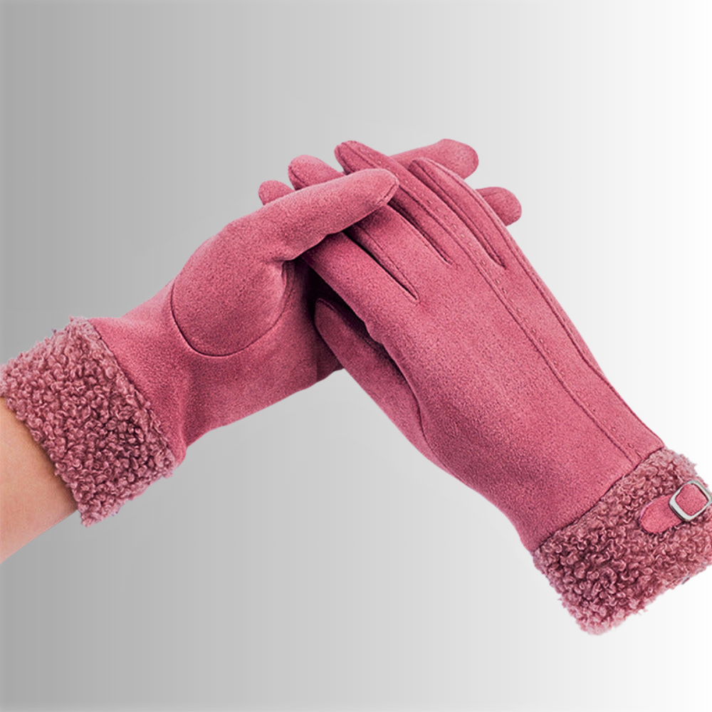 Guantes de terciopelo de ante: calidez y elegancia para el invierno