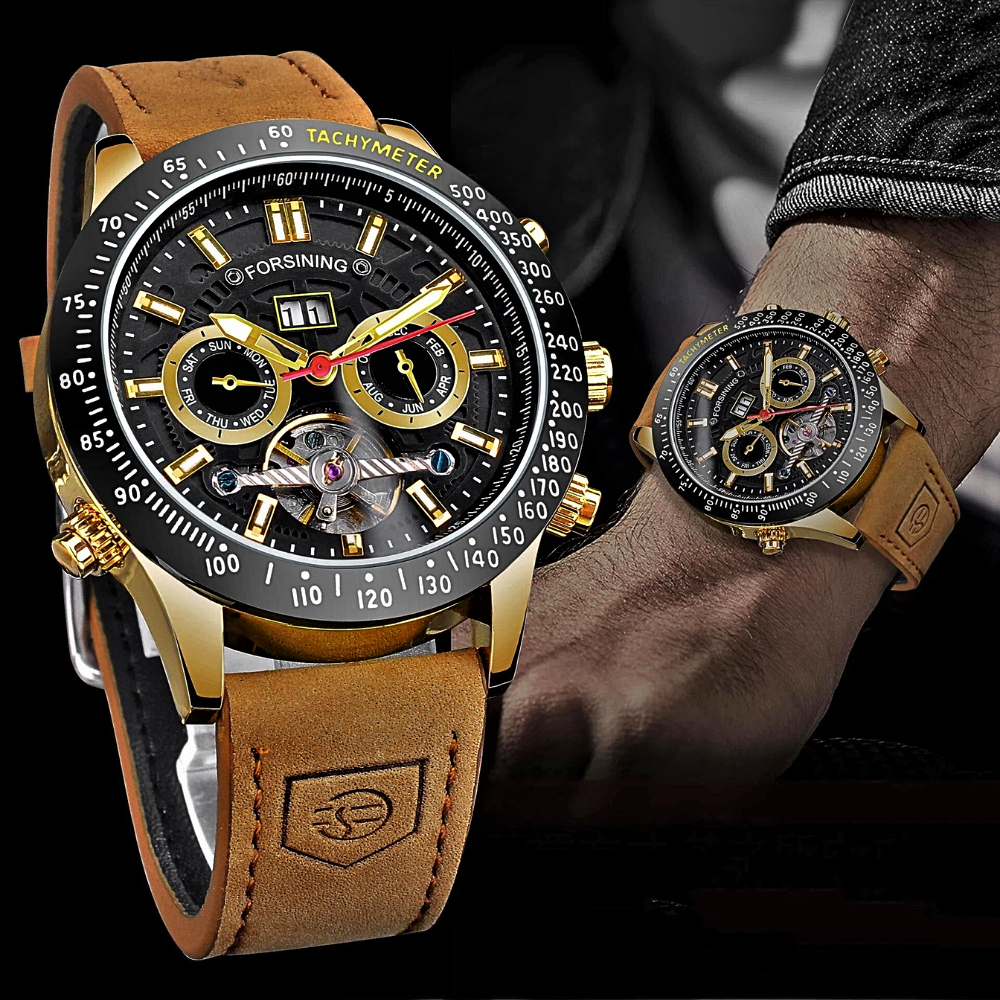Cronografo Automatico FORSINING: Un'icona di Stile e Prestazioni