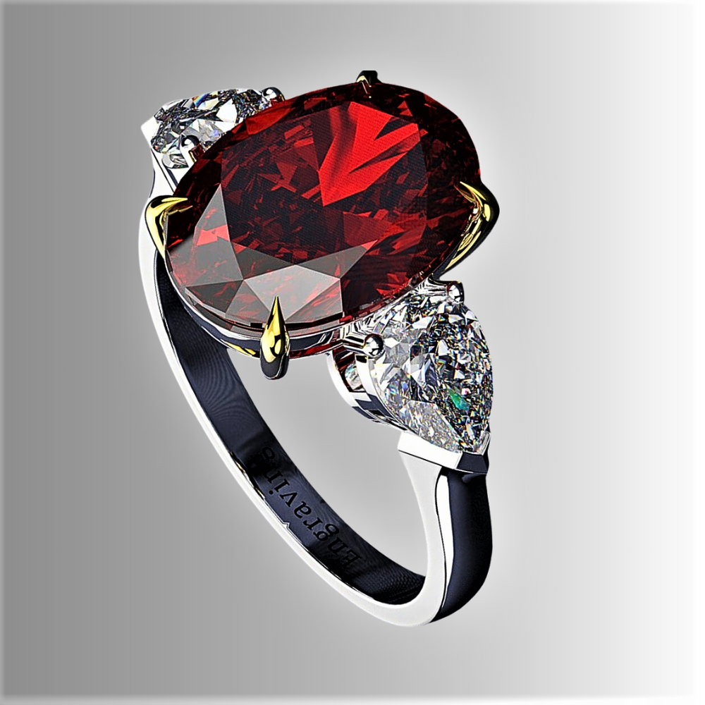 Three Stone Ring A Splendid Source of Light to Enhance Your Class