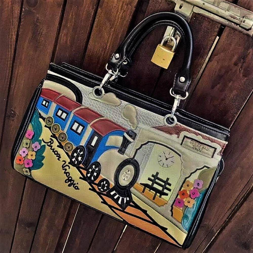 Bolsa "Tren de Colores" Una Explosión de Colores