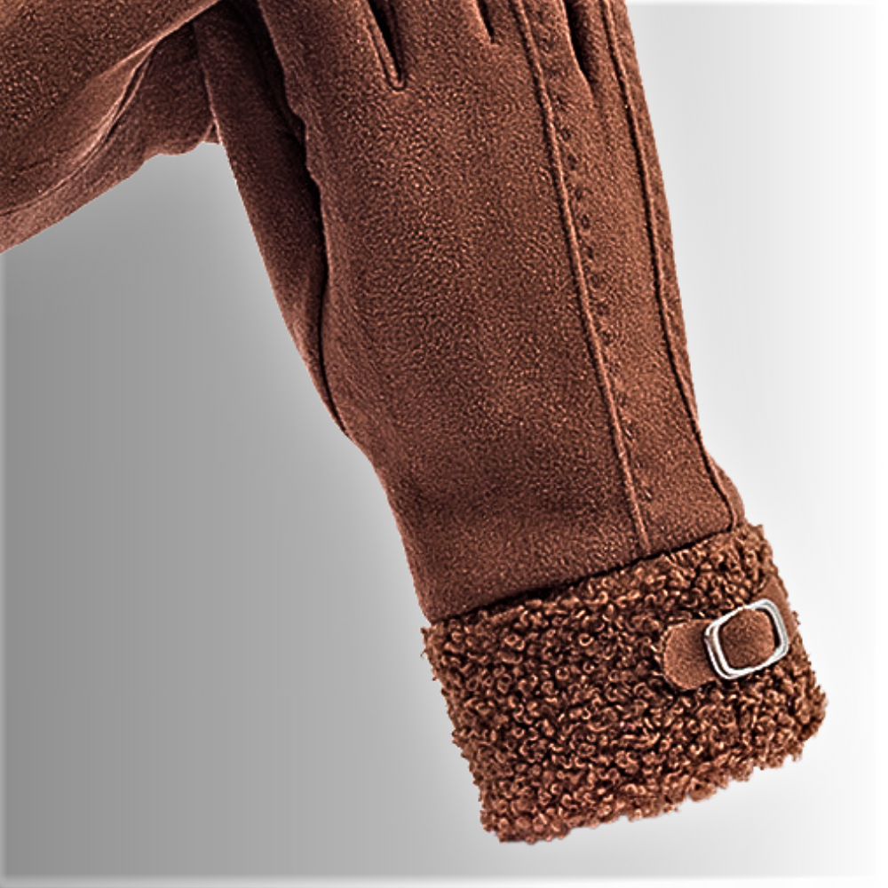 Guantes de terciopelo de ante: calidez y elegancia para el invierno