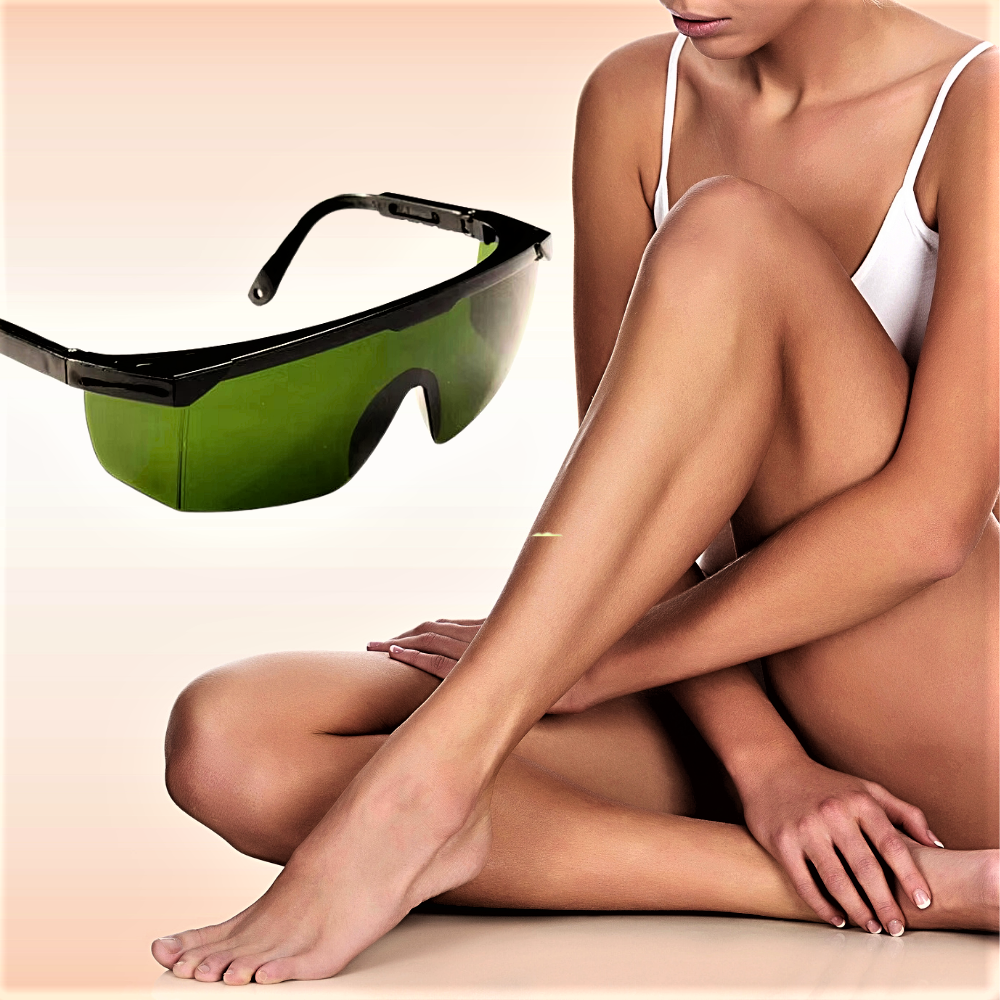 Gafas de seguridad para láser: proteja su vista durante los tratamientos de belleza