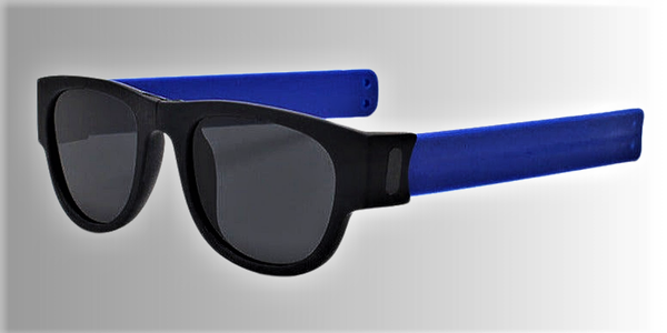 Gafas de sol polarizadas y plegables en la muñeca