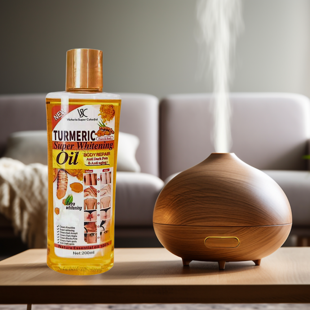 Aceite esencial de cúrcuma para masajes y aromaterapia