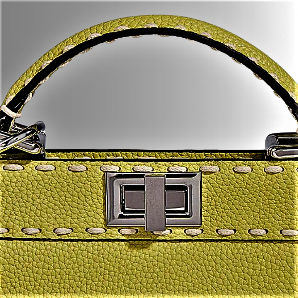 Mini bolso de piel de becerro de Togo Una obra maestra de la artesanía