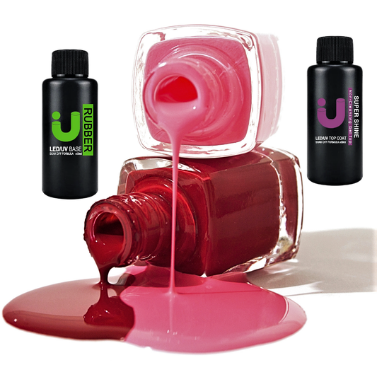 Gel Base e Gel Top Coat in confezioni da 50 ml