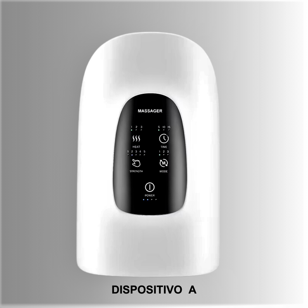 Dispositivo médico electrónico para masajes de masoterapia, shiatsu y acupuntura para manos y muñecas