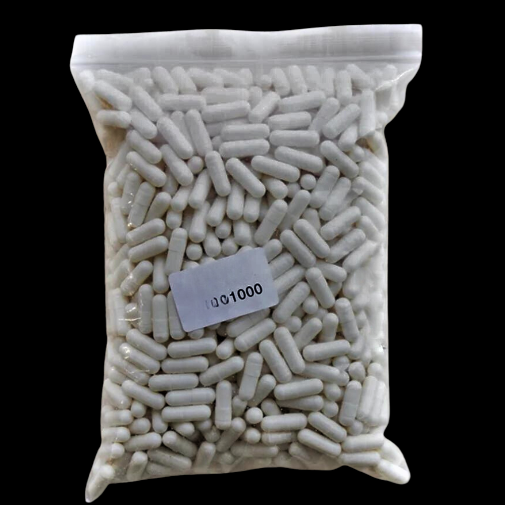 1000 Cápsulas de Ácido Hialurónico y Sericina para Mascarillas Faciales