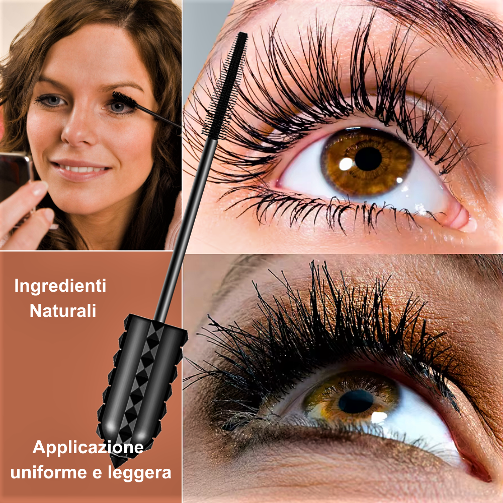 Mascara 4D Waterproof - Ciglia Perfette con il Potere della Bellezza Sudcoreana!