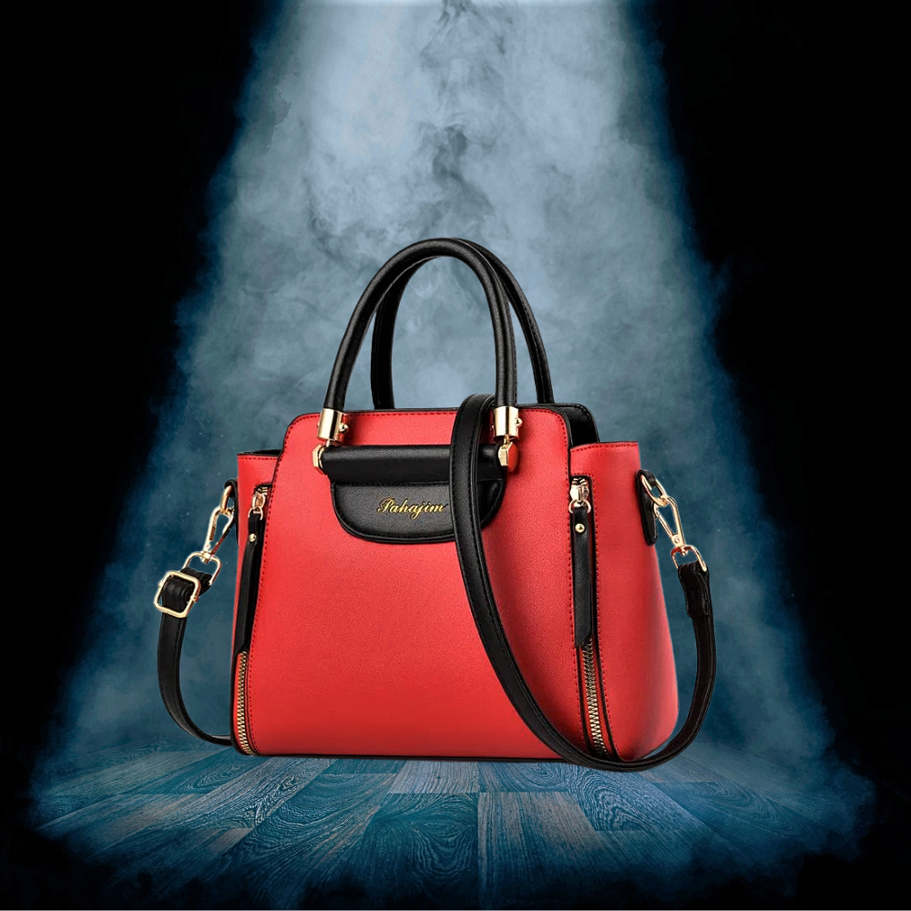 Bolso Bicolor Un Toque Elegante De Clase