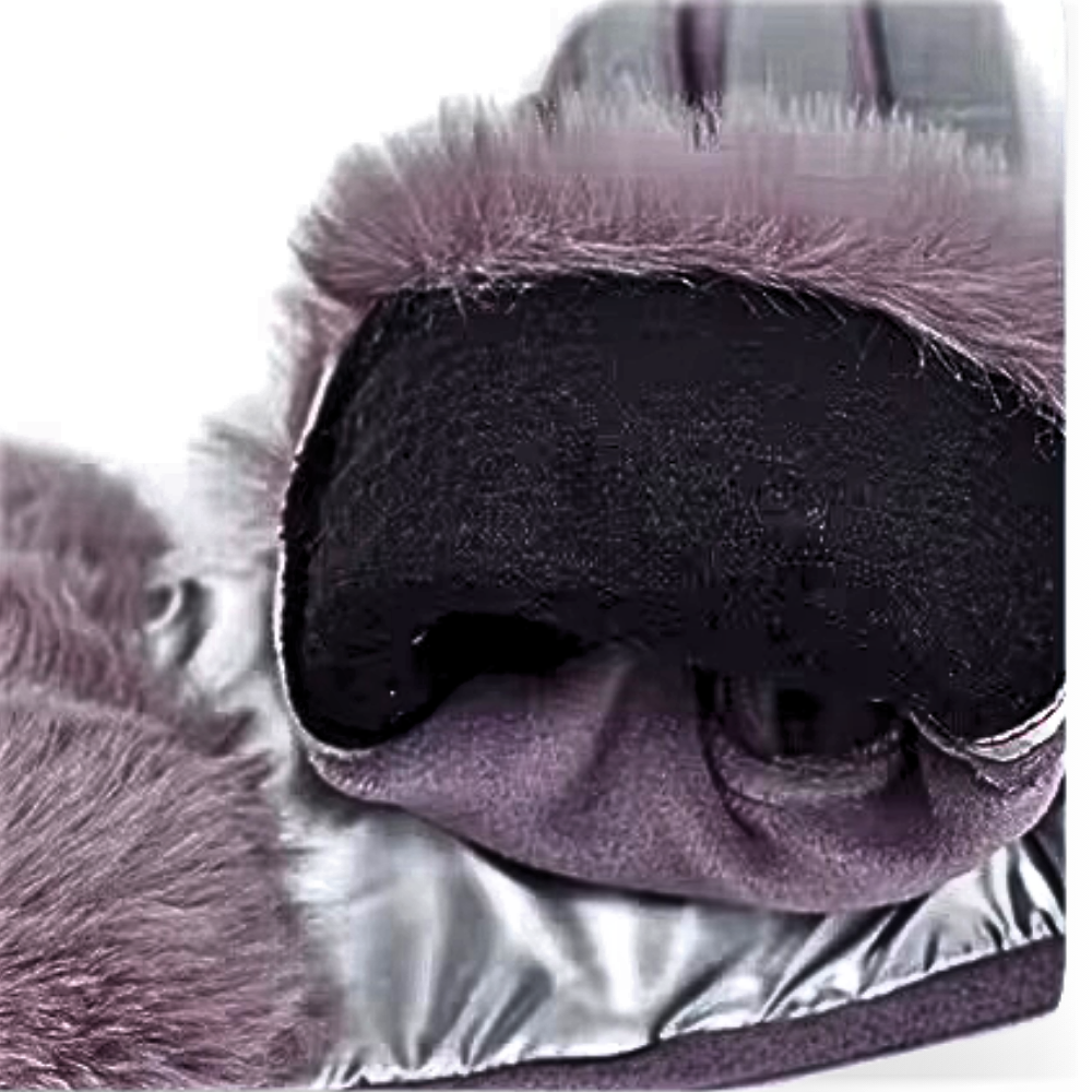 Elegantes guantes de satén y gamuza para pantalla táctil