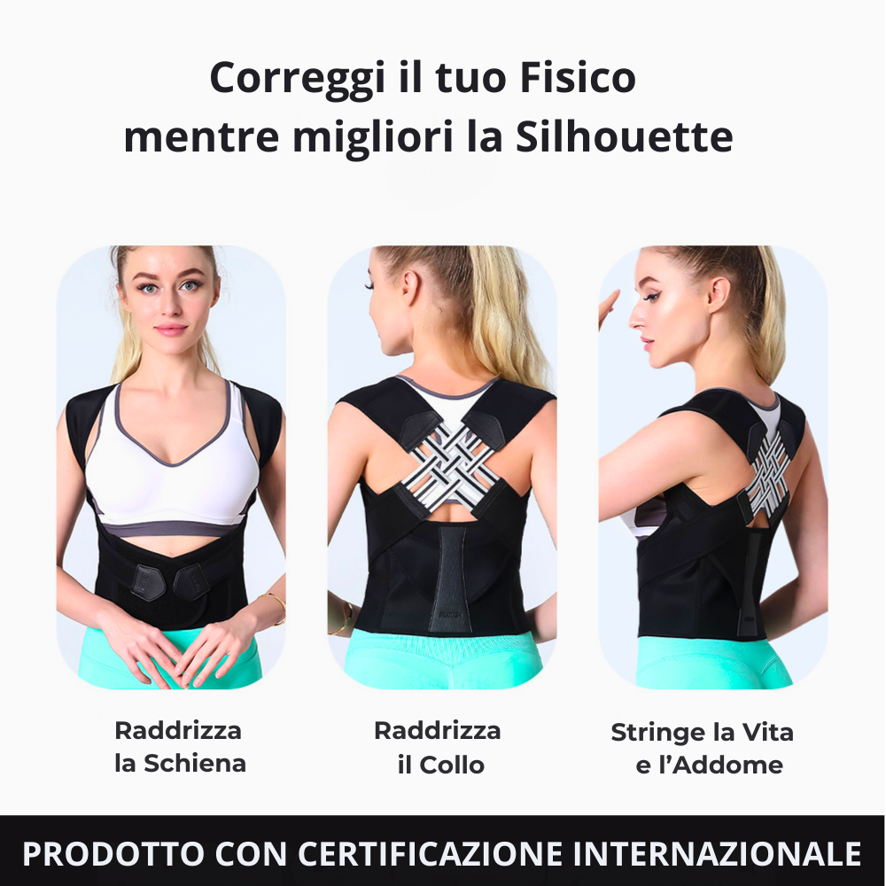 Corsé ortopédico corrector de postura Salud y elegancia para tu espalda