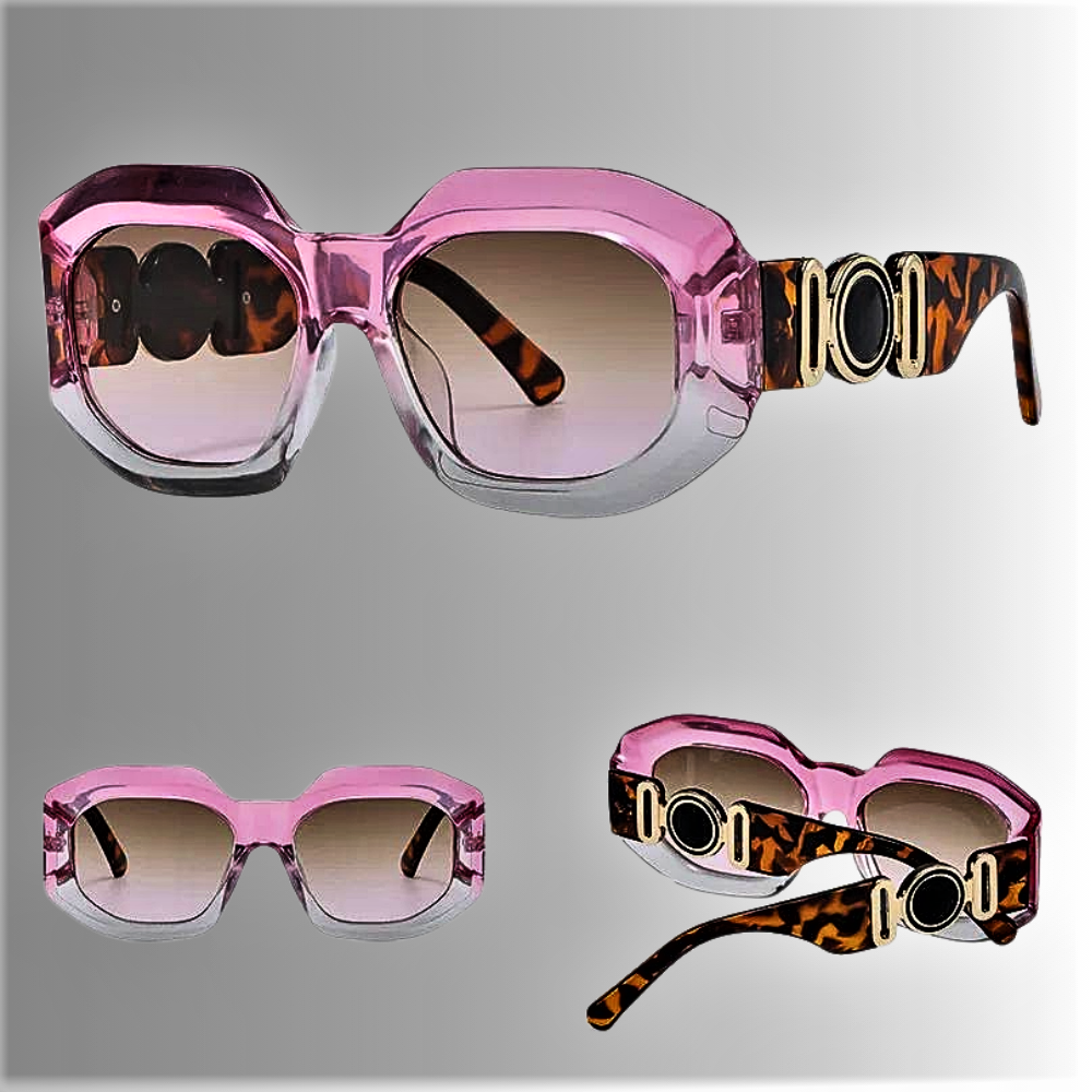 Gafas de sol cuadradas Innovación y color del mundo de la moda