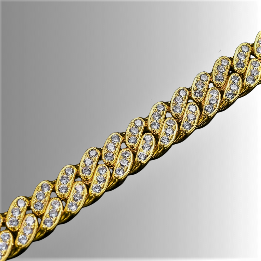 Collezione Groumette Moissanite: Bracciali e Collane in Oro Bianco o Giallo