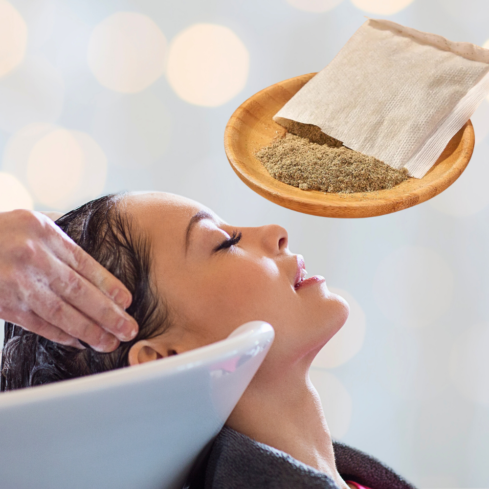 Preparado Fitoterapéutico 100% ORGÁNICO 3 en 1: Esencias de Masaje Aromaterapéuticas y Champú Capilar