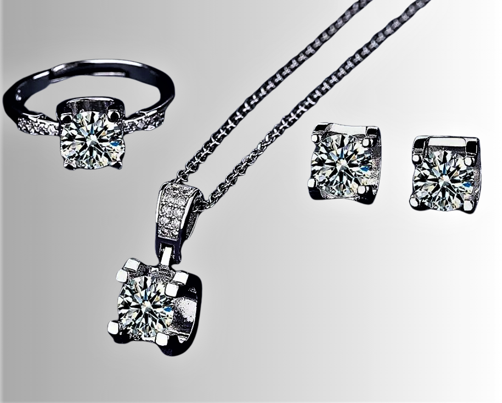 Conjunto “Diamantes para todos”: elegancia y brillo para cada estilo