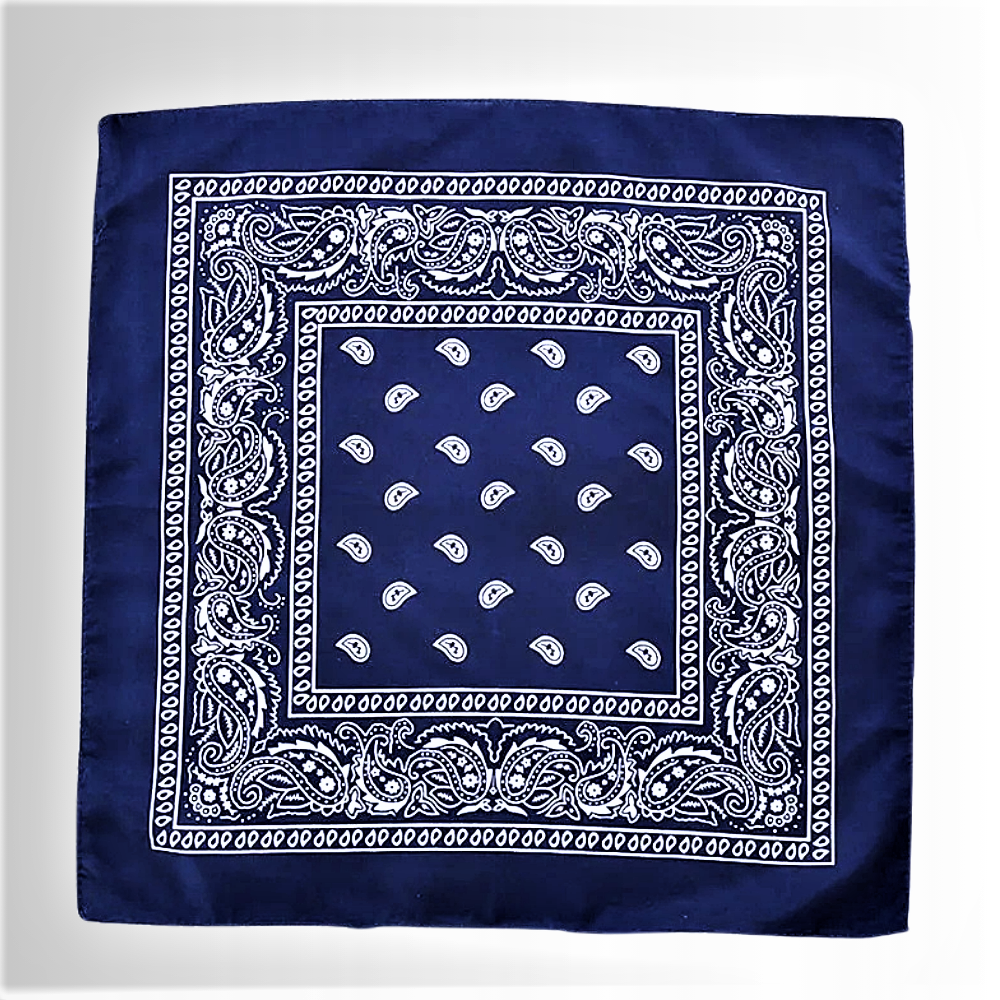Bandana Stampa Paisley in Puro Cotone 100%