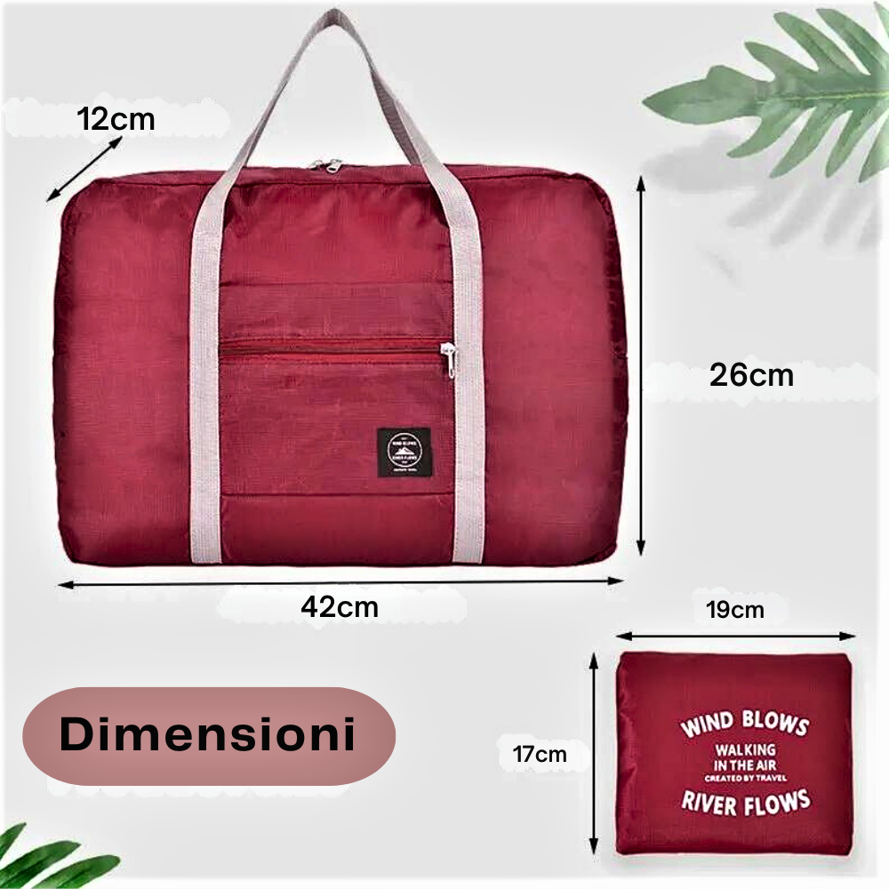 Juego de 2 bolsos de viaje: tu compañero ideal en el avión