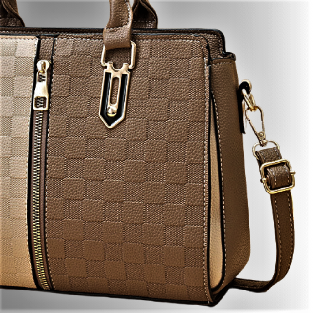 Bolso elegante de dos tonos