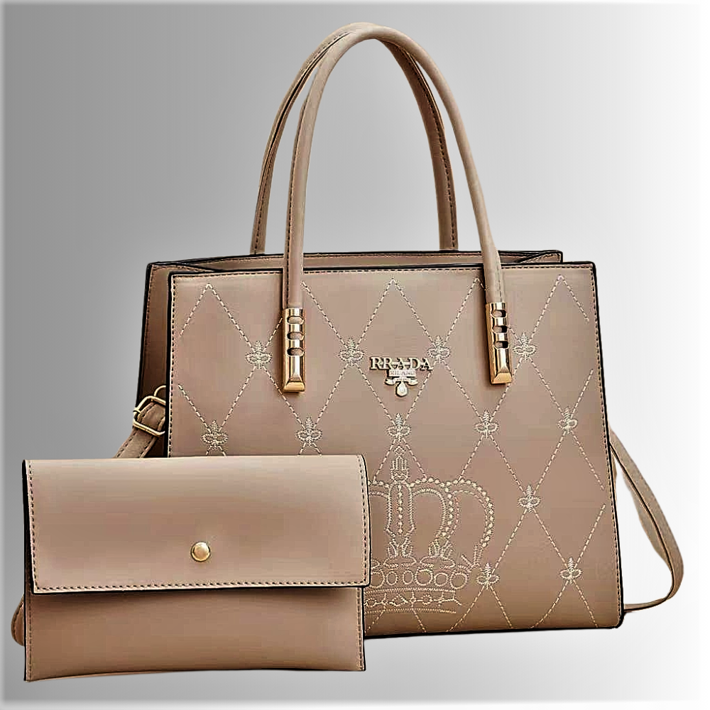 Conjunto Bolso con Monedero Sencillez y Refinamiento