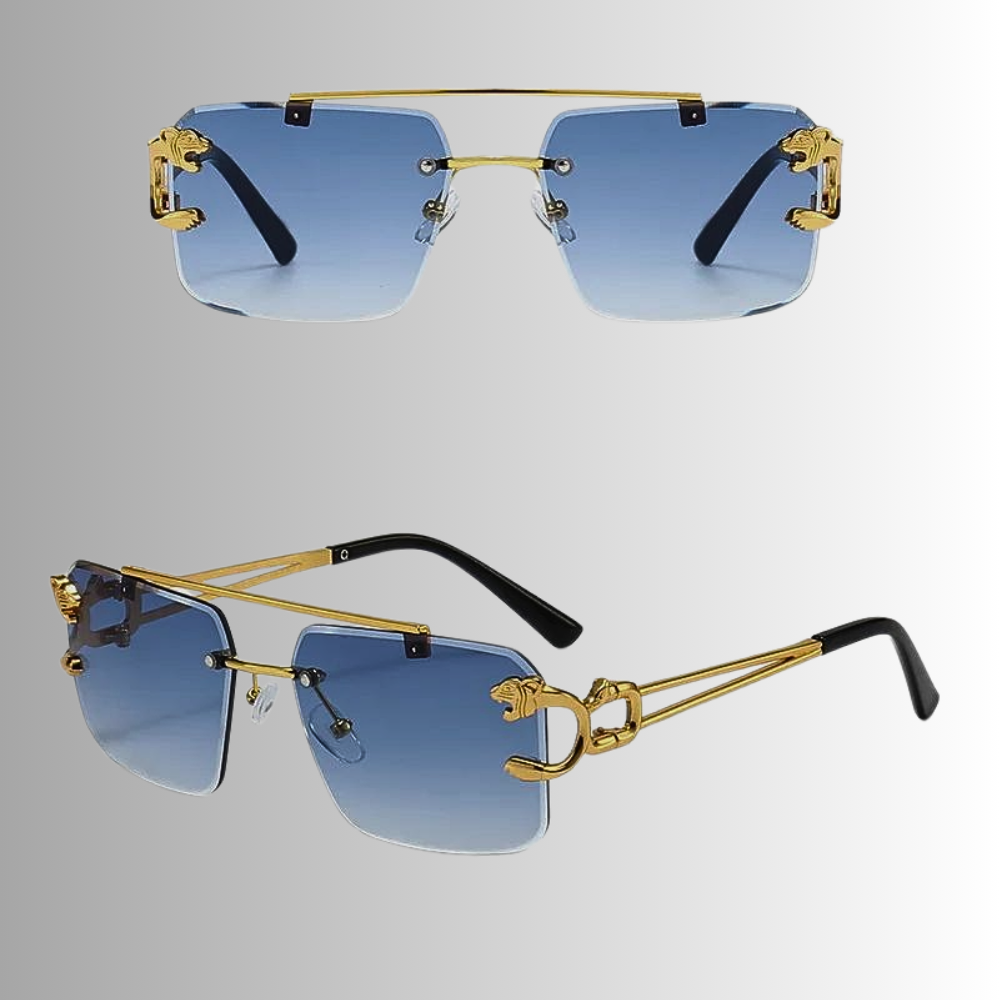 Gafas de sol de moda con lentes degradadas