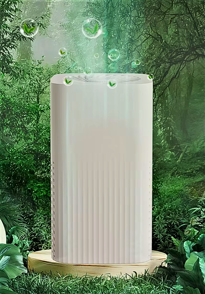 Mini Purificatore d’Aria Smart a Ioni Negativi e Filtro HEPA H12: Potenza, Compattezza, Aria Pulita