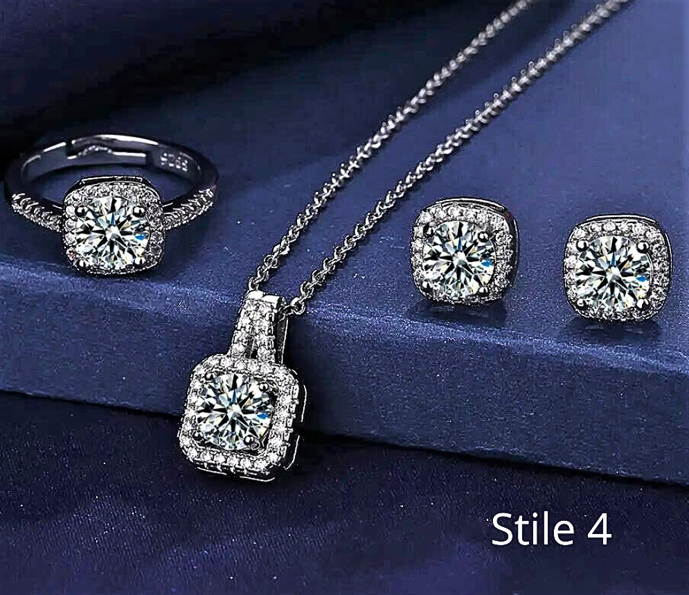 Conjunto “Diamantes para todos”: elegancia y brillo para cada estilo