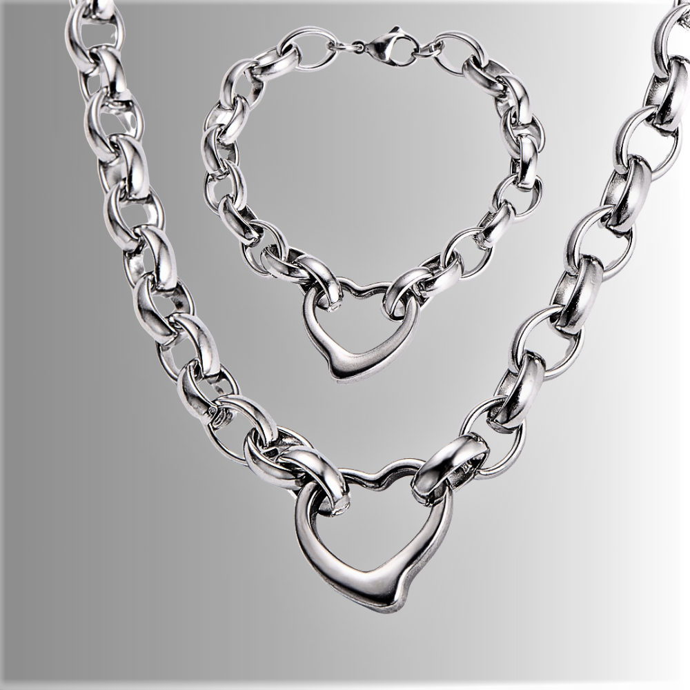 Set "Corazón enamorado" Expresa tu amor con elegancia
