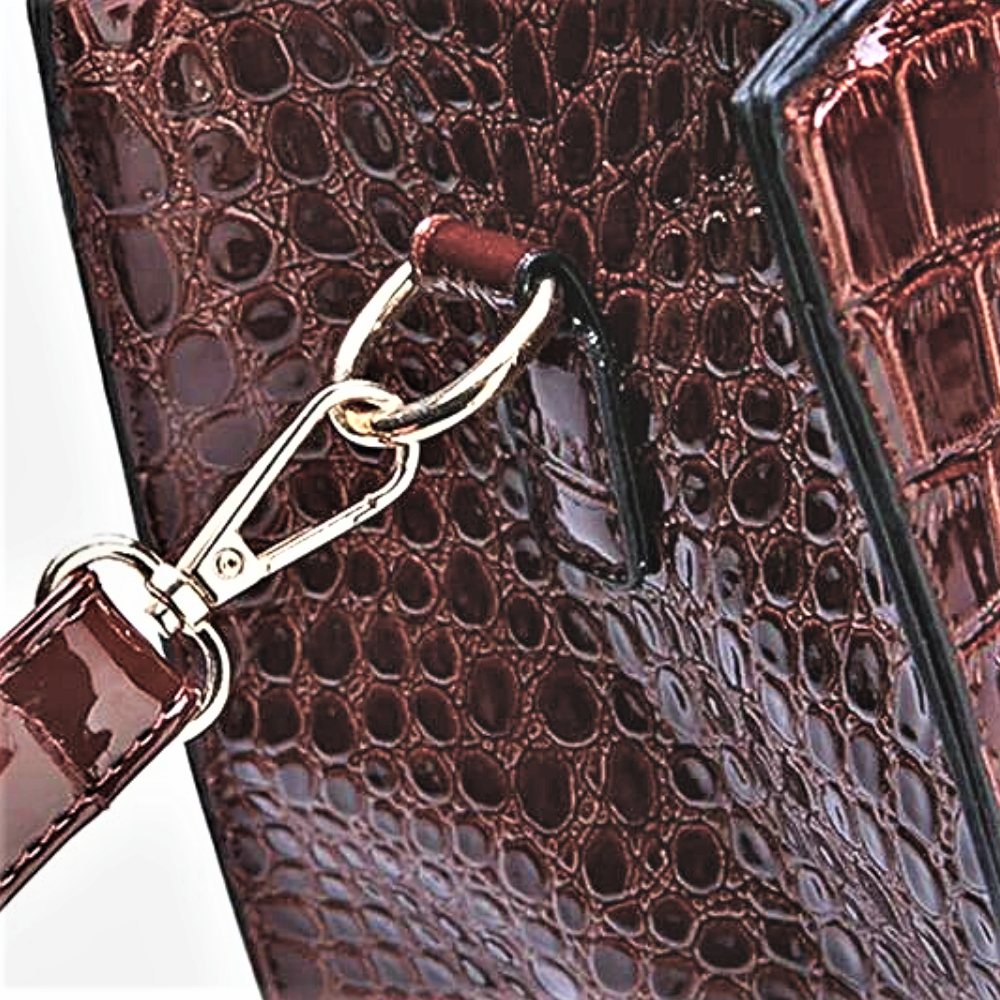 Conjunto de accesorios de lujo "Alligator" Elegancia y estilo atemporales