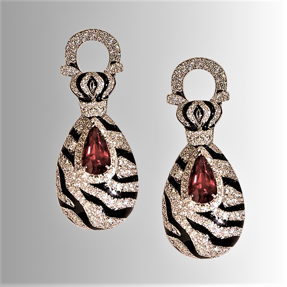 Parure "Zebra Regale" Incorona la Tua Eleganza