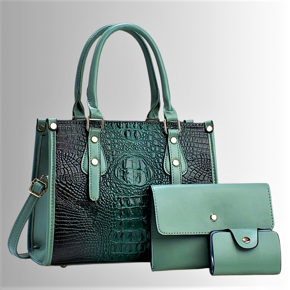 Set Borsa, Pochette e Portafoglio Raffinatezza senza Tempo