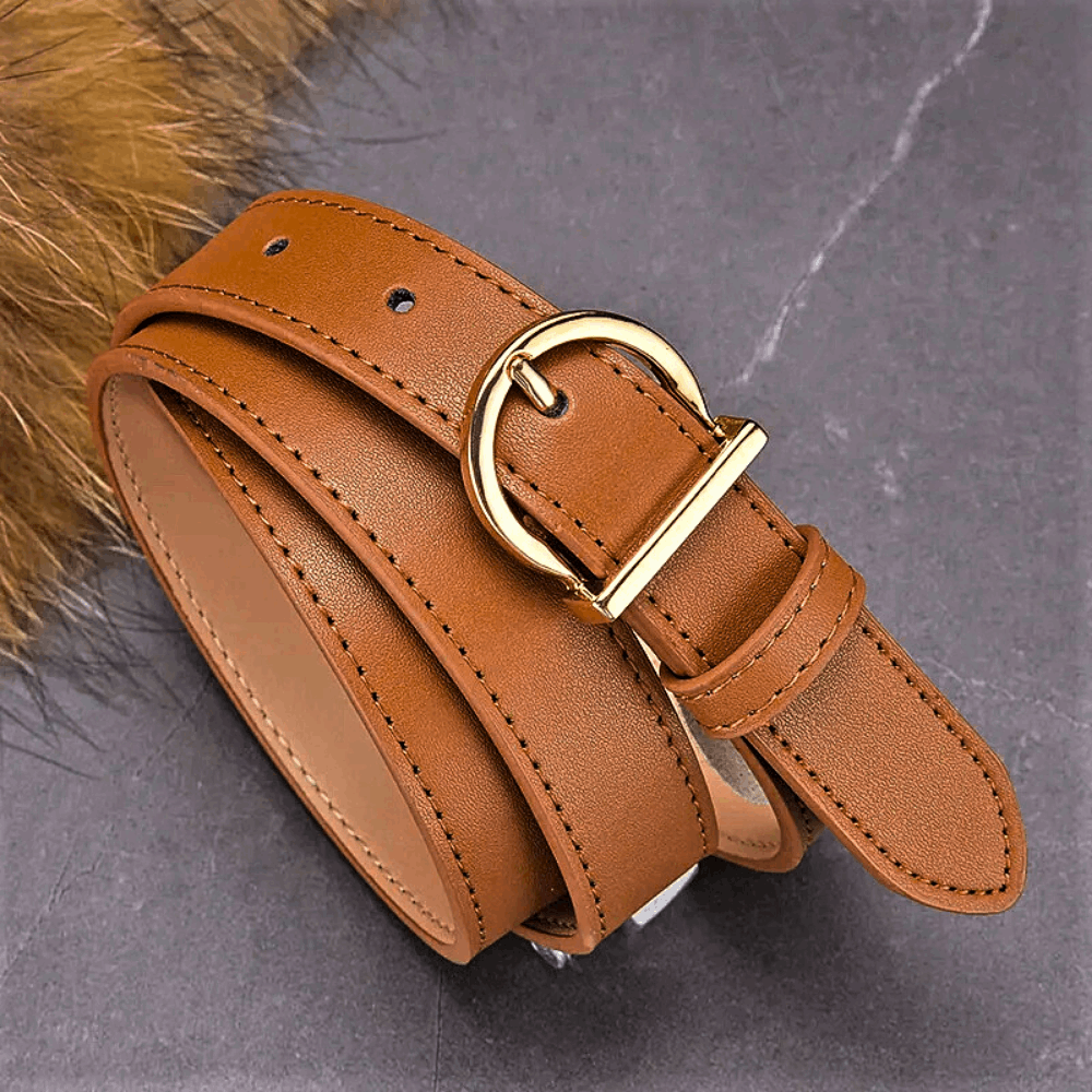 Cintura in Morbidissima Pelle di Vitellino: Eleganza e Classe per Ogni Outfit