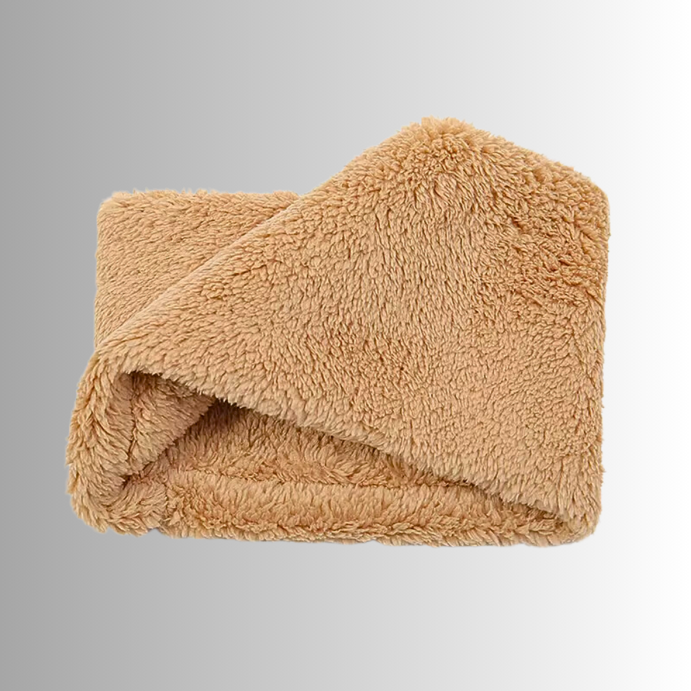 Calentador de cuello de piel de vellón: comodidad y calidez para los fríos inviernos
