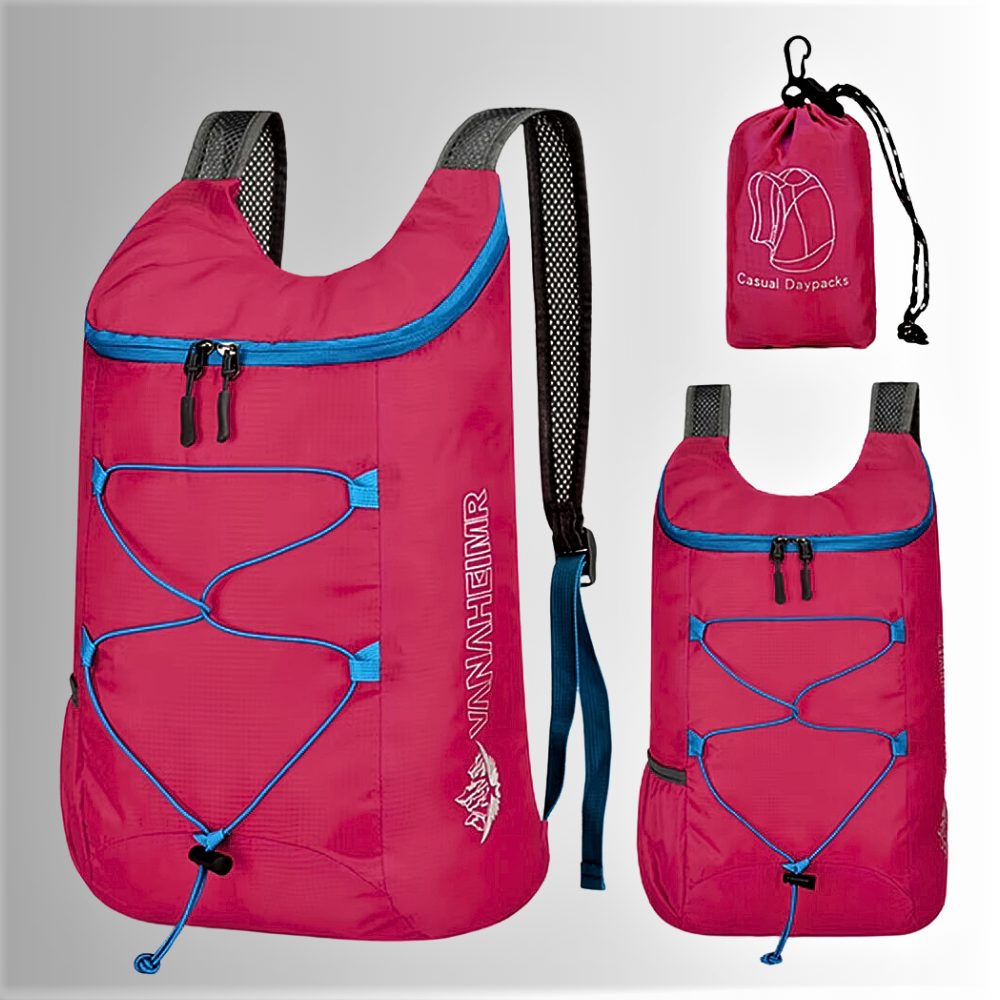 Mochila de viaje plegable: ligera, versátil y elegante