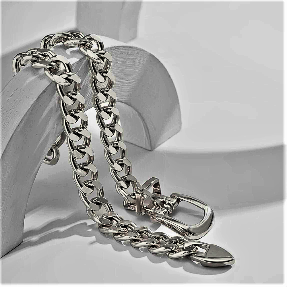 Collar "Shiny Buckle": ilumina tu estilo