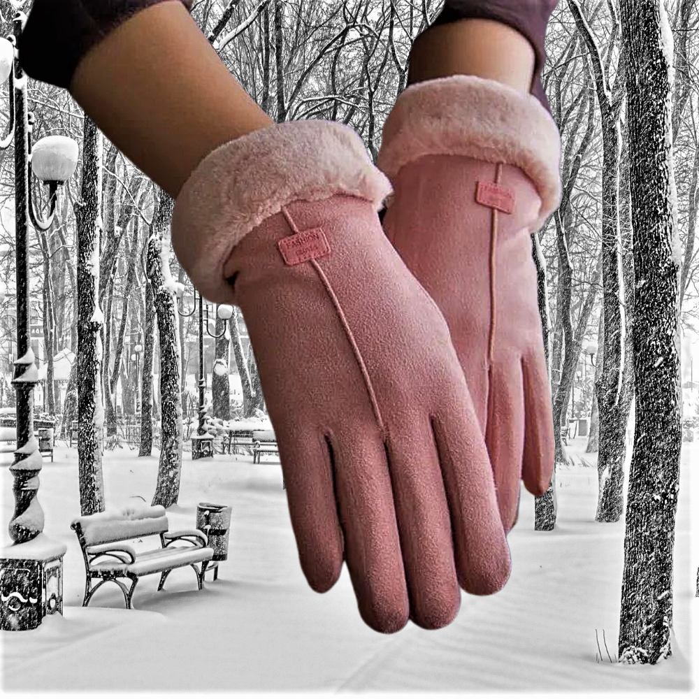 Guantes de moda de invierno 2024 Elegancia, suavidad y funcionalidad de pantalla táctil