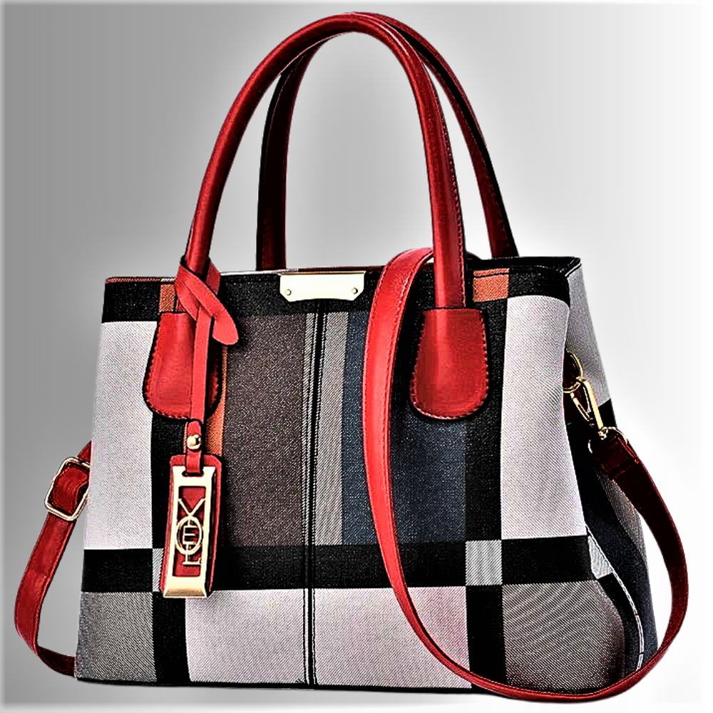 Bolso de moda de tela multicolor La originalidad se une a la modernidad