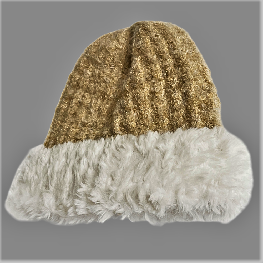 Cappello in Misto Lana Bicolore Eleganza e Comfort per un Inverno Caldo