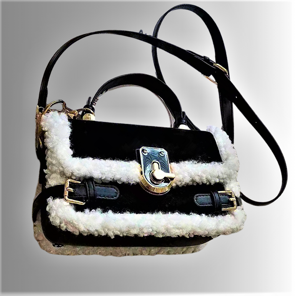 Mini bolso estilo otoño/invierno y textura refinada