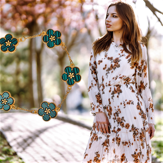 Bracciale "Prato in Fiore" Un Tocco di Colore al Vostro Outfit