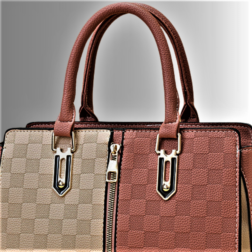 Bolso elegante de dos tonos