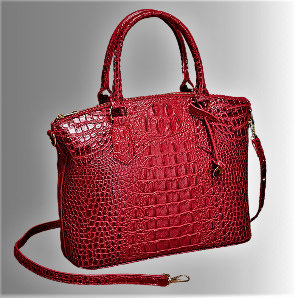 Borsa con Lavorazione Coccodrillo Inno al Fascino